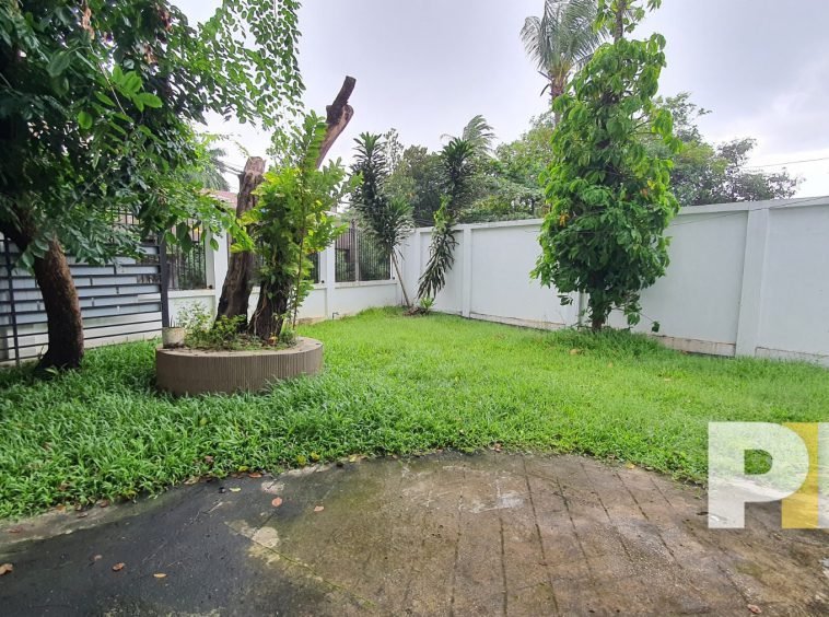 outdoor space with trees - Home Rental Yangon