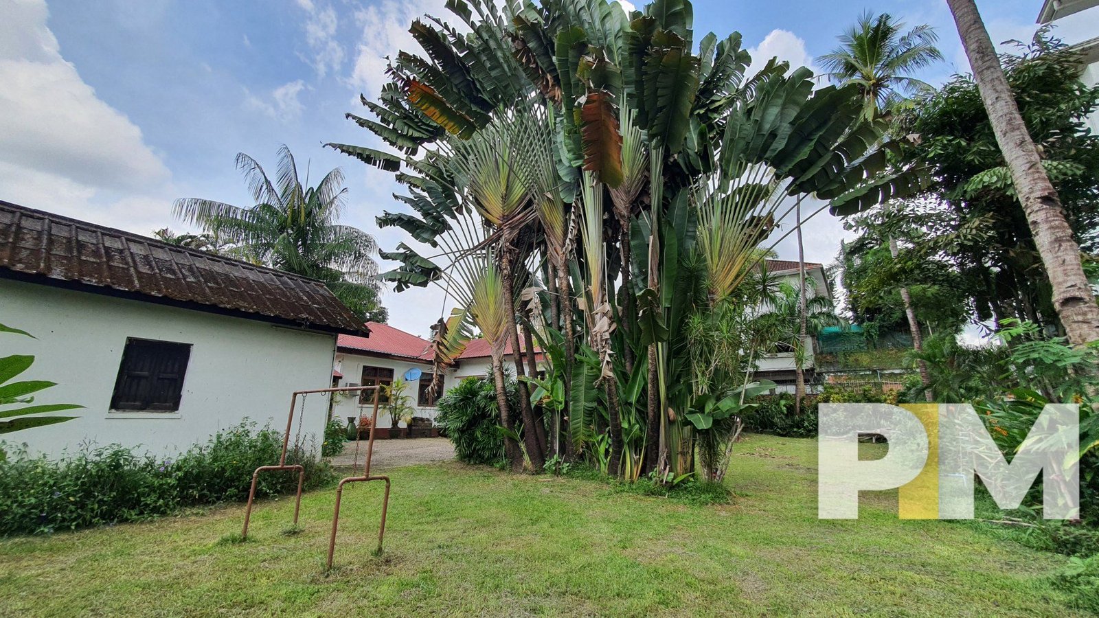 outdoor space with trees - Home Rental Yangon