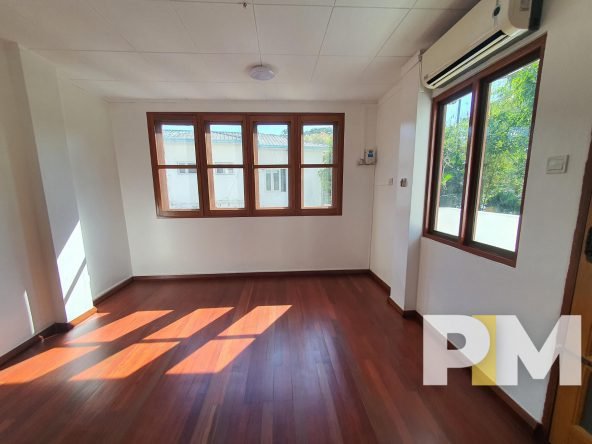 room with air conditioner - House for rent in Mayangone