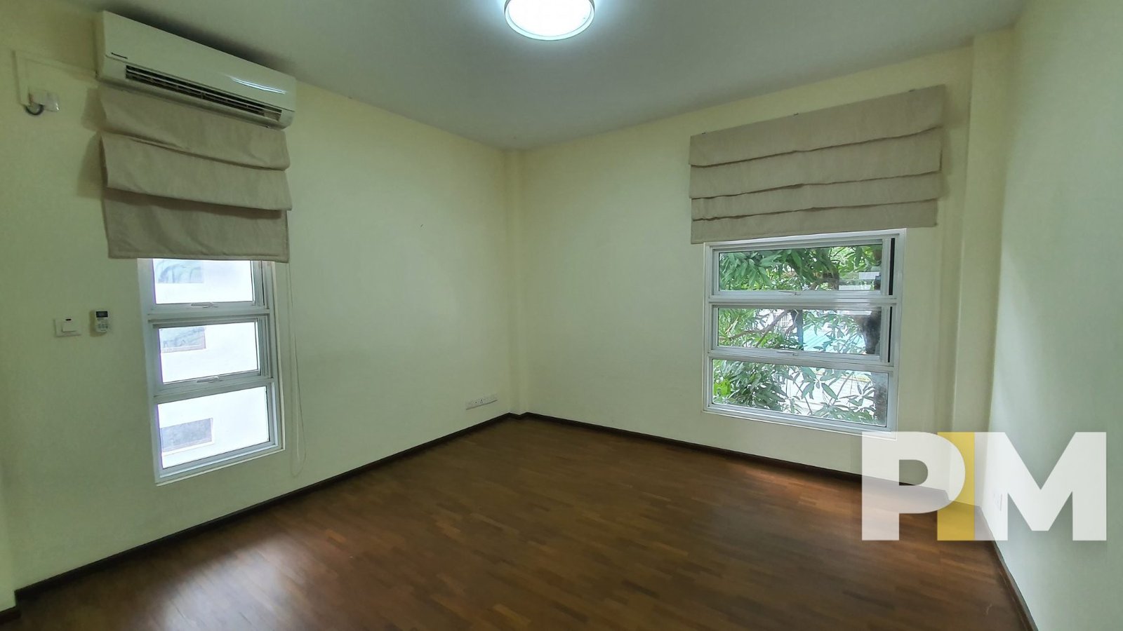 room with air conditioner - Myanmar House for rent