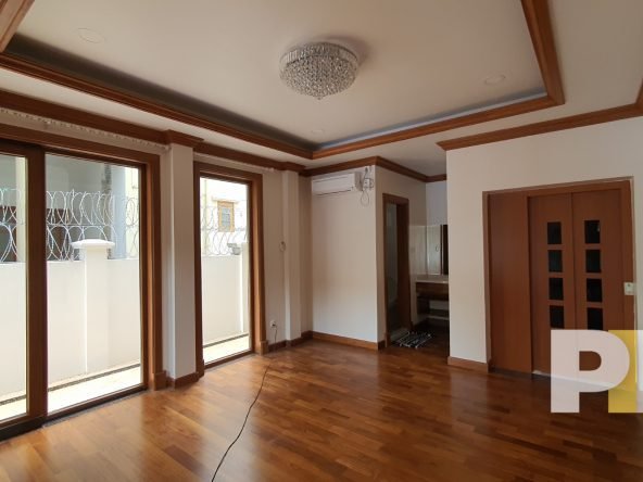 room with air conditioner - Myanmar Real Estate