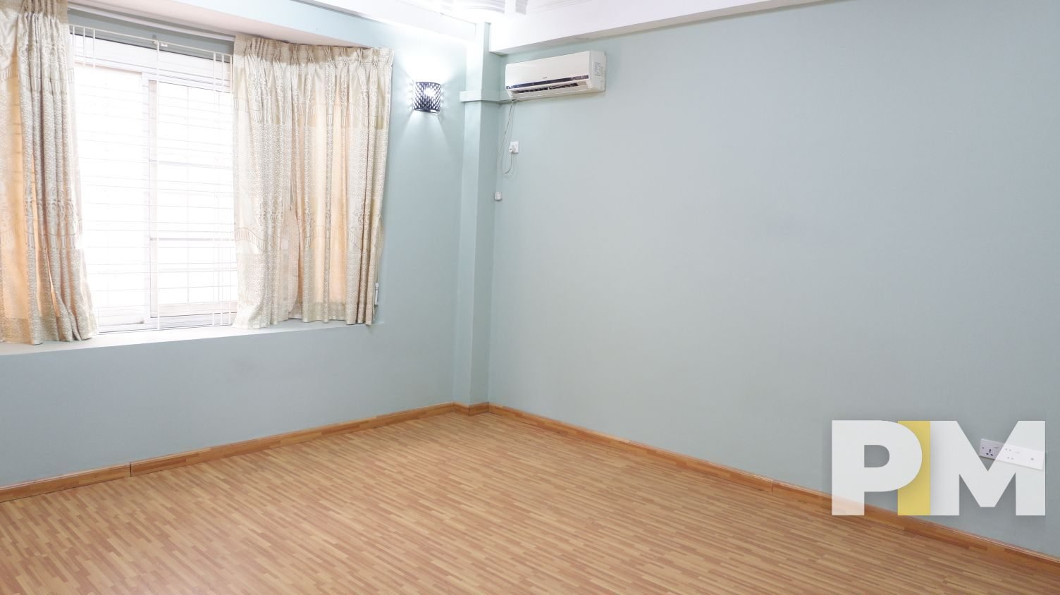 room with air conditioner - Yangon Property