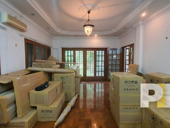 room with air conditioner - Yangon Property