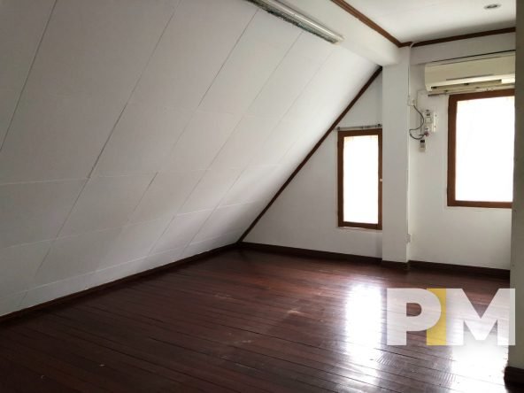 room with air conditioner - Yangon Property