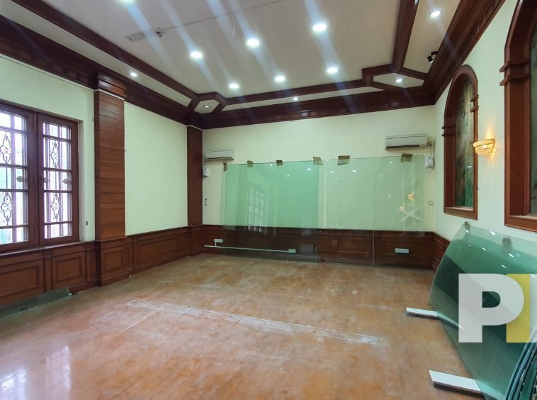 room with air conditioner - Yangon Property