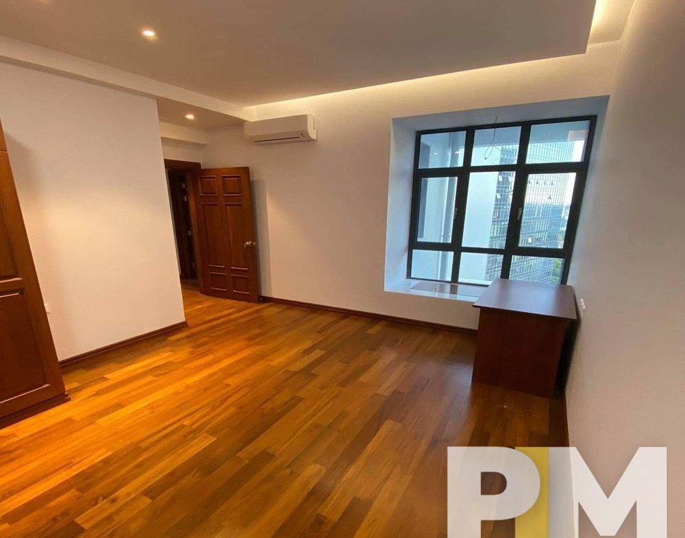 room with air conditioner - Yangon Real Estate