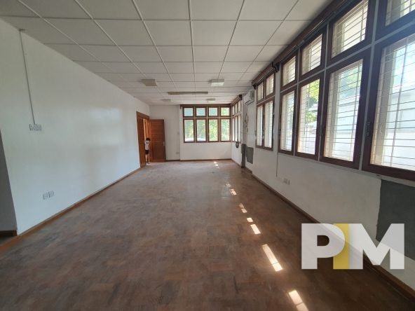 room with air conditioner - Yangon Real Estate
