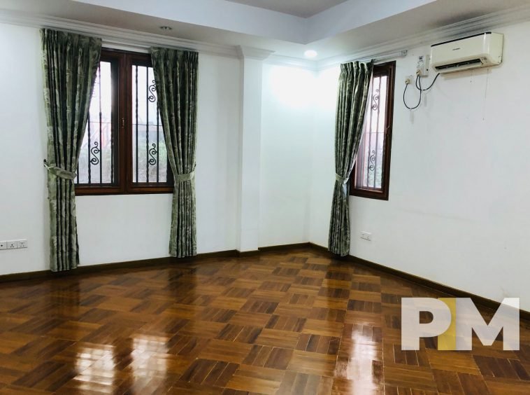 room with air conditioner - Yangon Real Estate