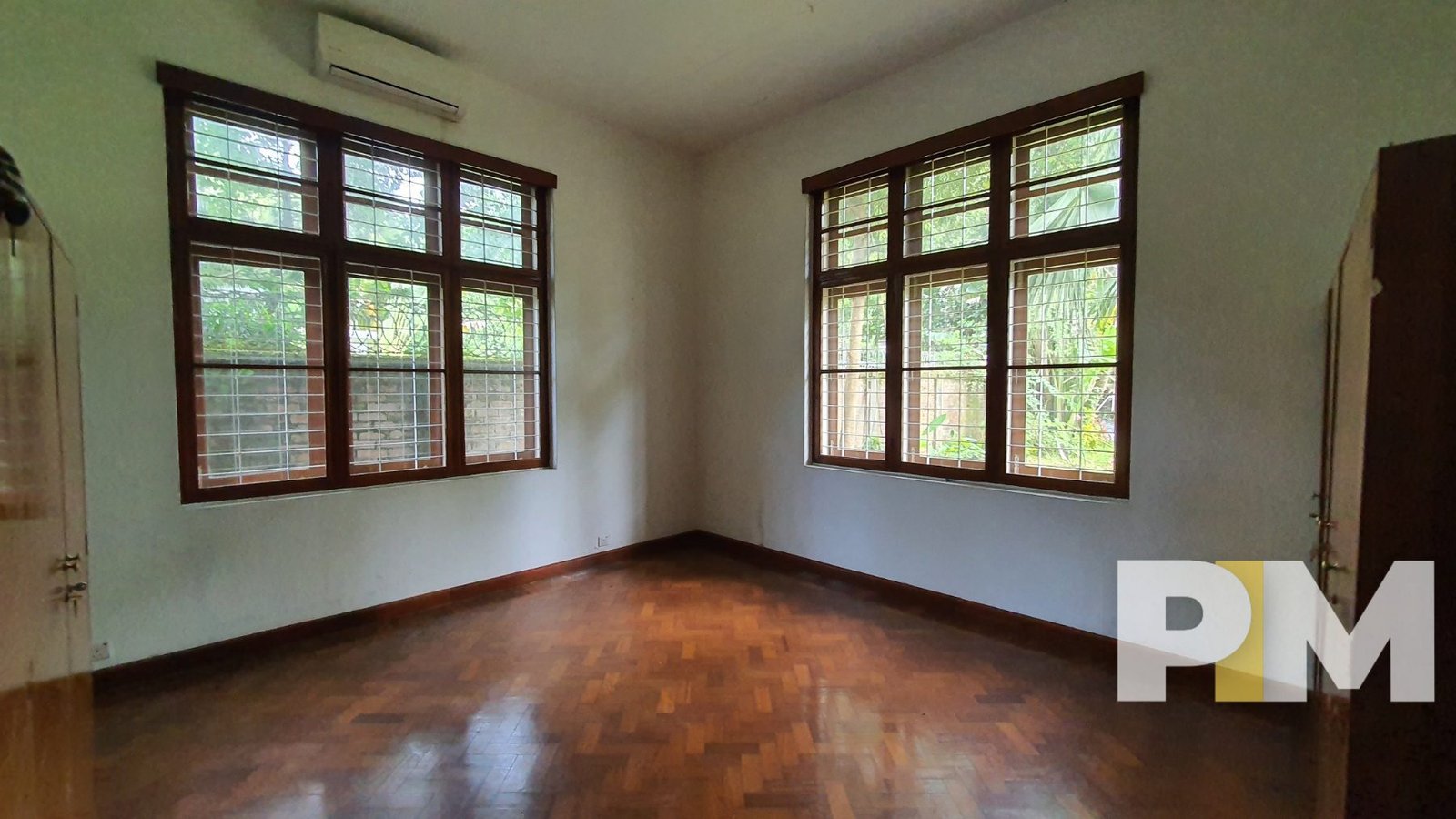 room with air conditioner - Yangon Real Estate