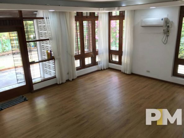 room with air conditioner - properties in Myanmar