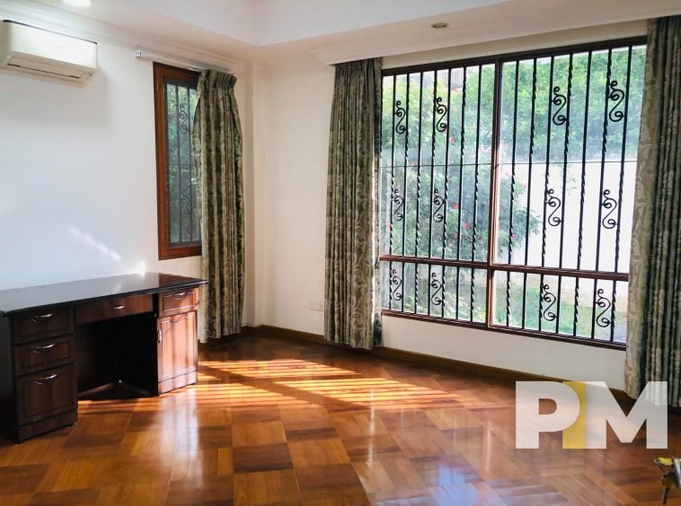 room with air conditioner - property in Yangon