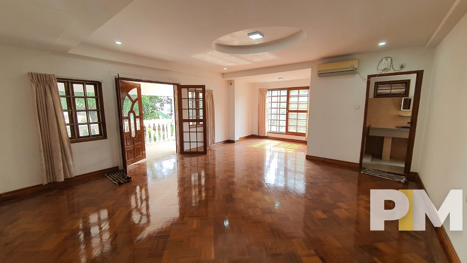 room with air condtioner - Yangon Real Estate
