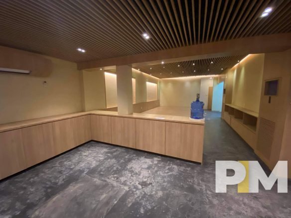 room with cabinets - Myanmar Real Estate