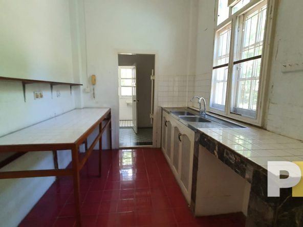 room with cabinets - property in Yangon