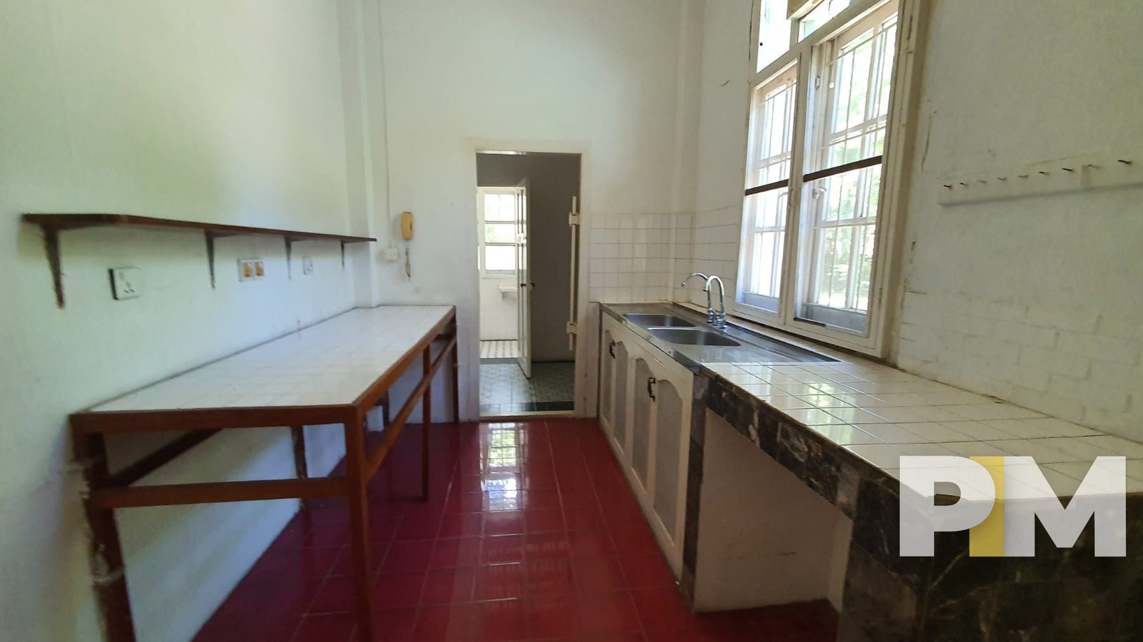 room with cabinets - property in Yangon