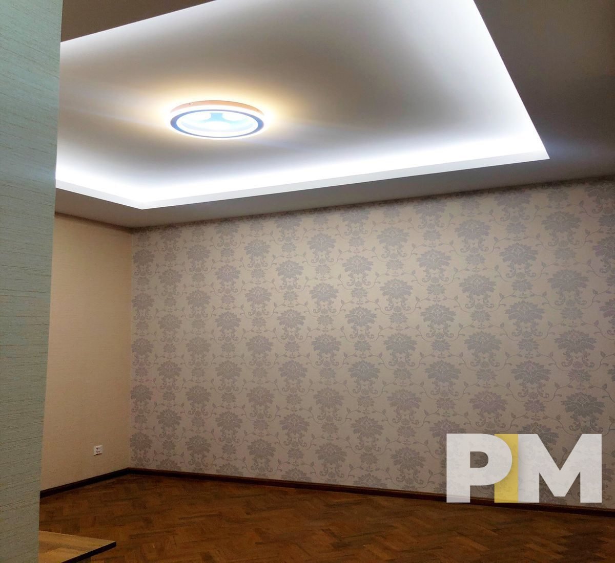 room with ceiling light - Home Rental Myanmar