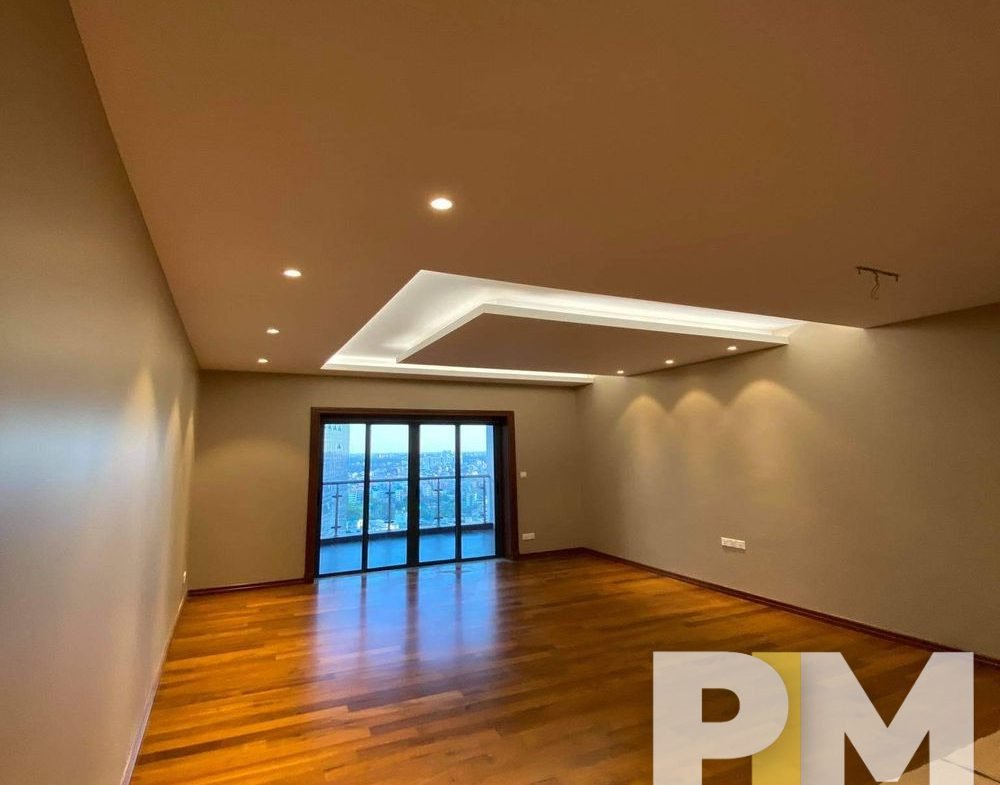 room with ceiling light - Yangon Property