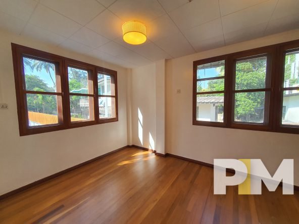 room with ceiling light - Yangon Property