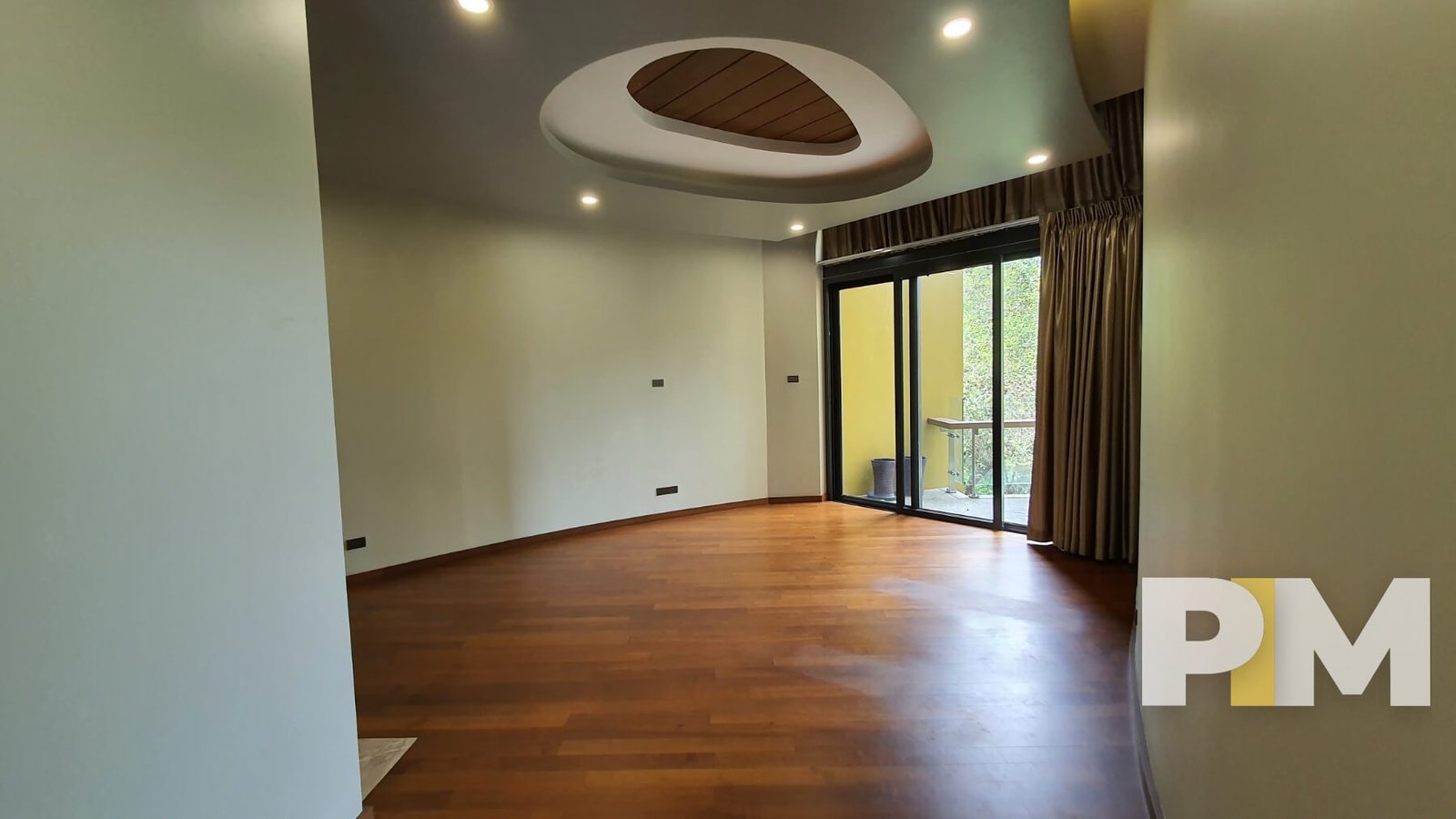 room with ceiling light - properties in Myanmar