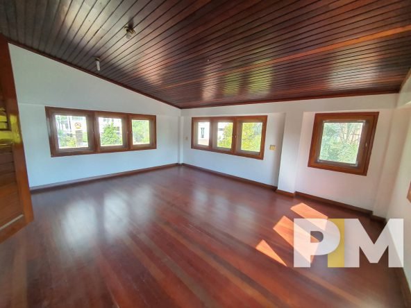 room with ceiling light - properties in Yangon