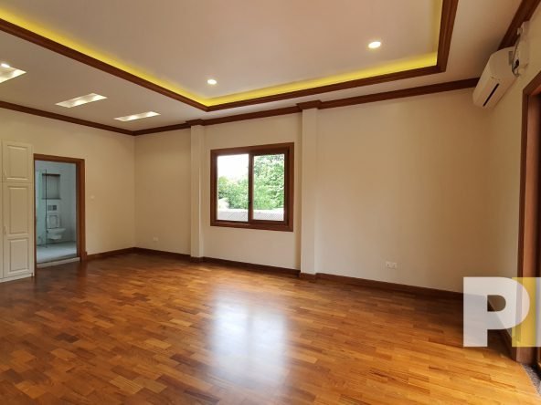 room with ceiling light - property in Yangon