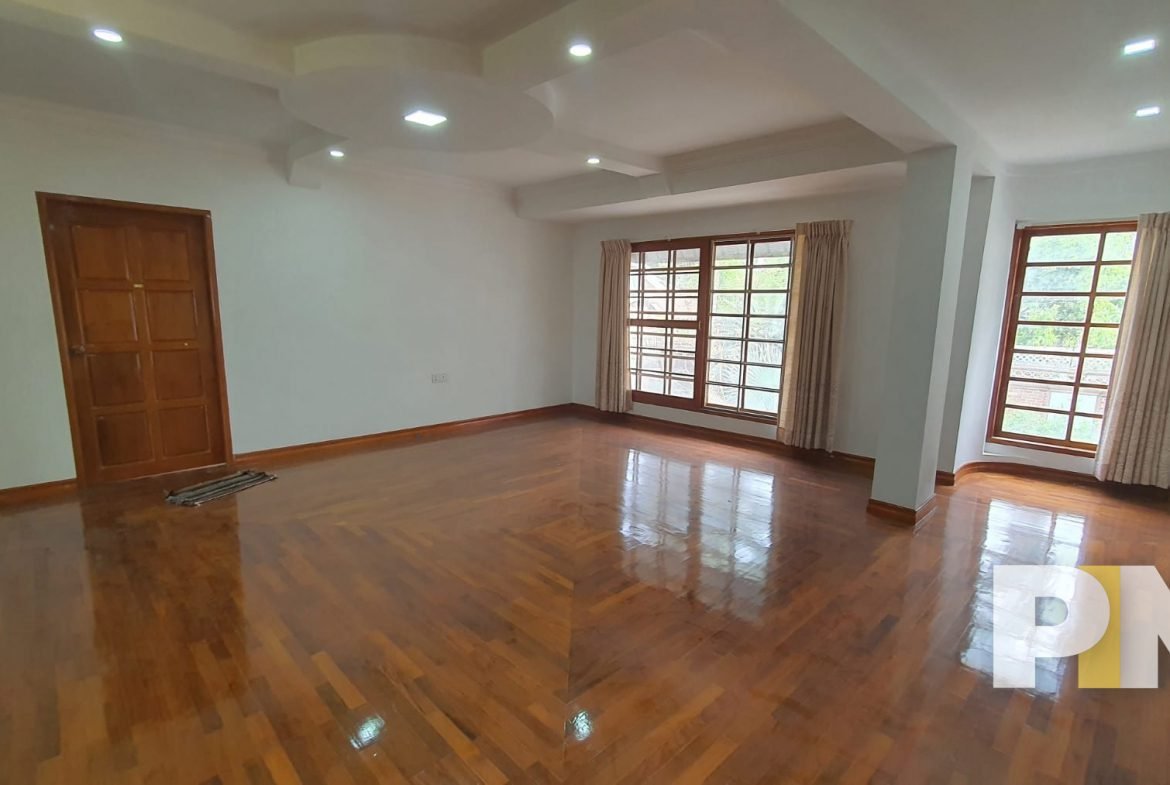 room with ceiling light - property in Yangon