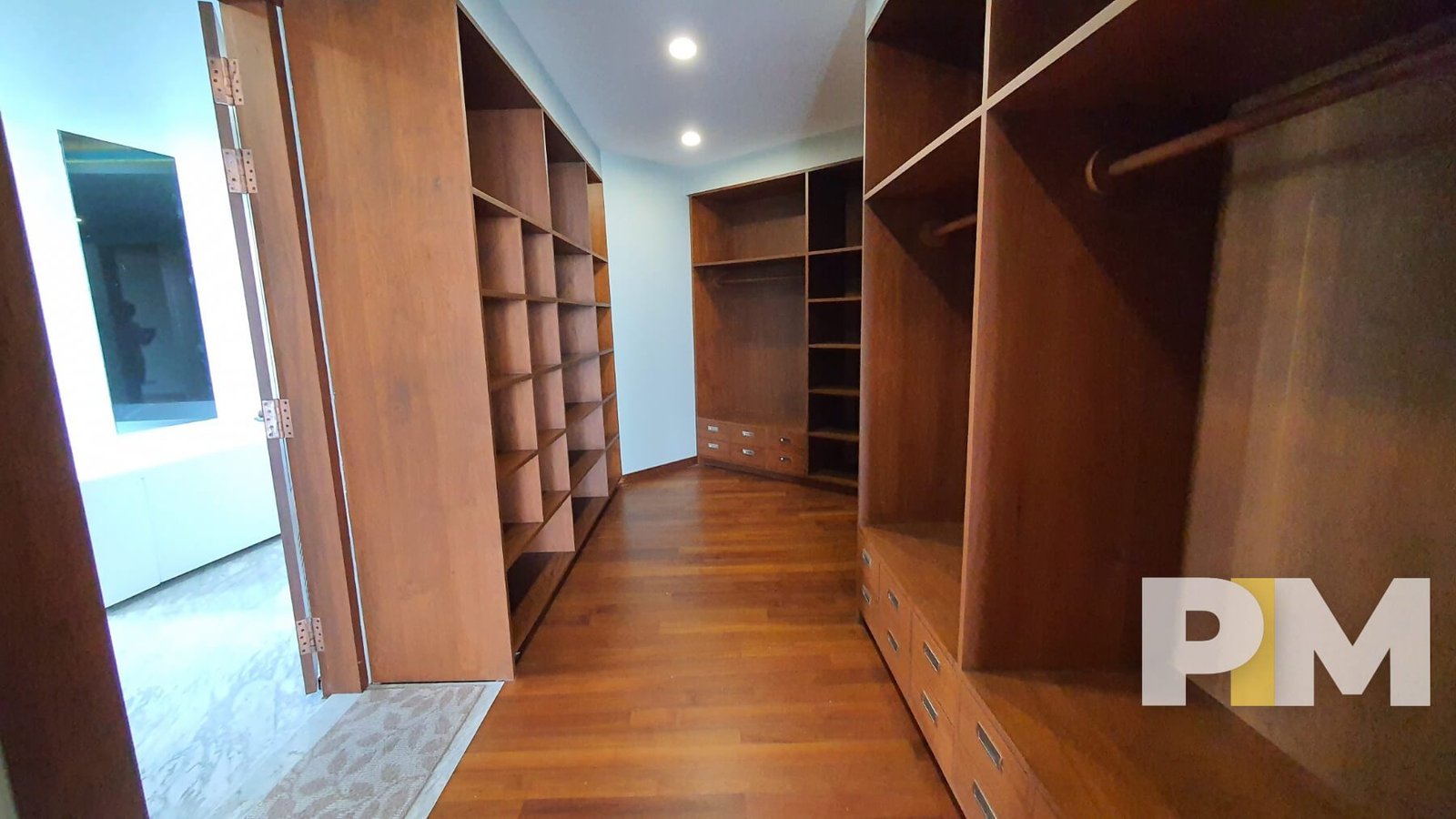room with closets - property in Yangon