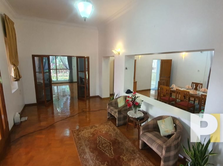 room with coffee table - Real Estate in Yangon