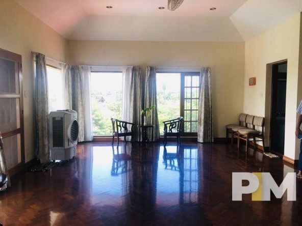 room with coffee table and chairs - Home Rental Yangon