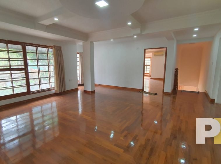 room with curtains - property in Yangon