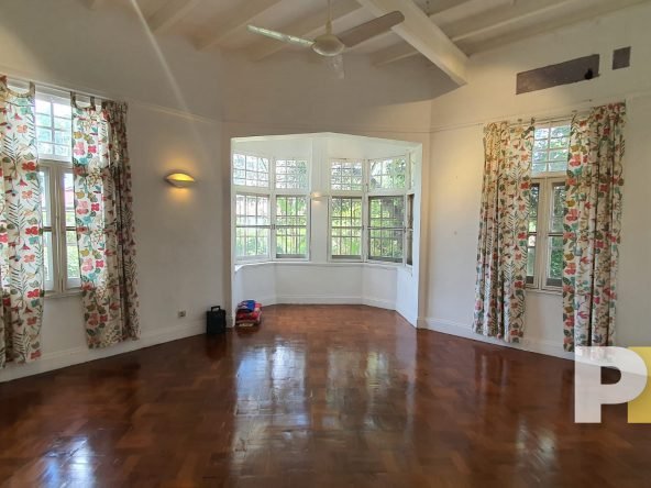 room with curtains - property in Yangon