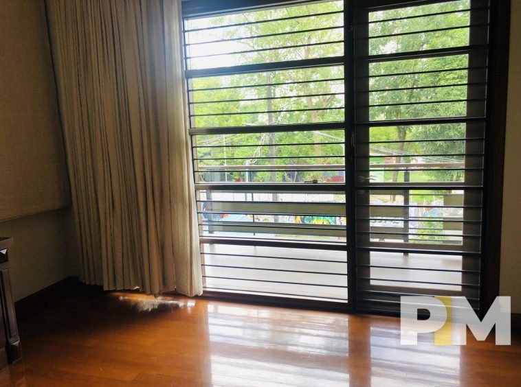 room with curtains - property in Yangon