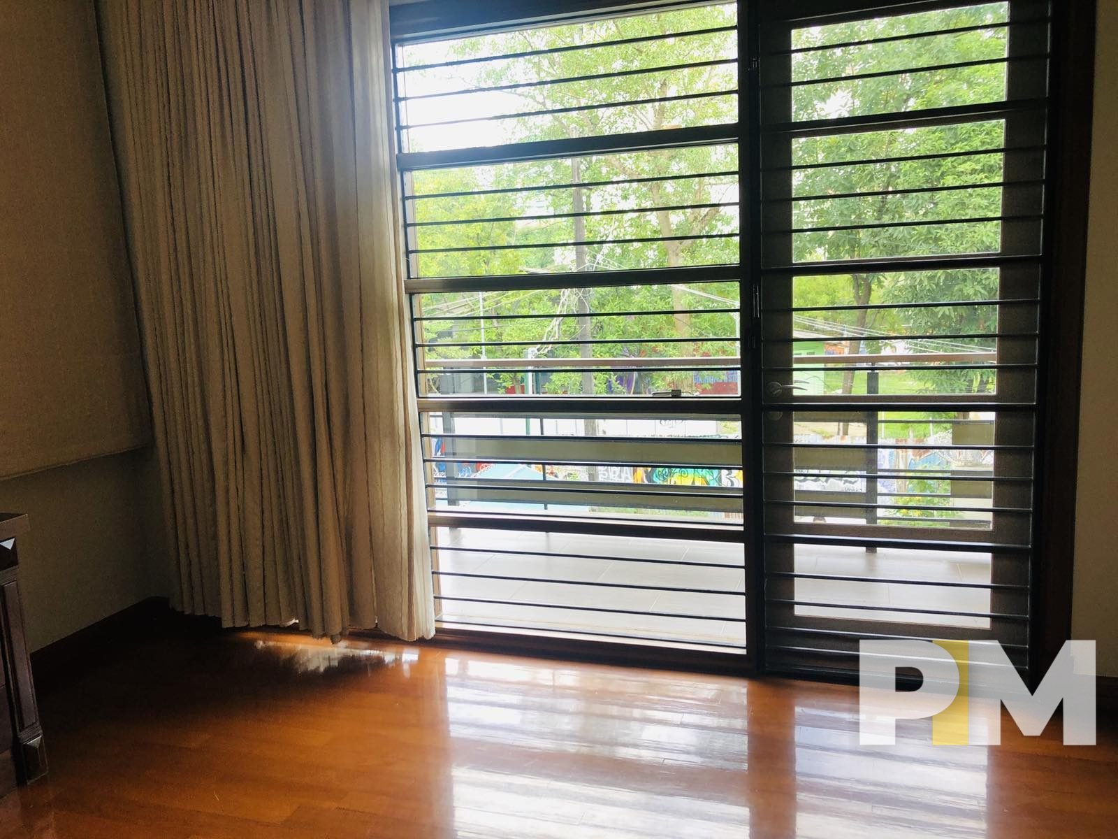 room with curtains - property in Yangon