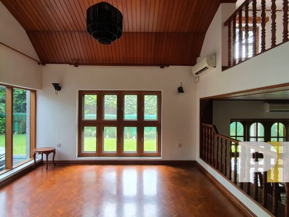 room with large glass window - properties in Yangon