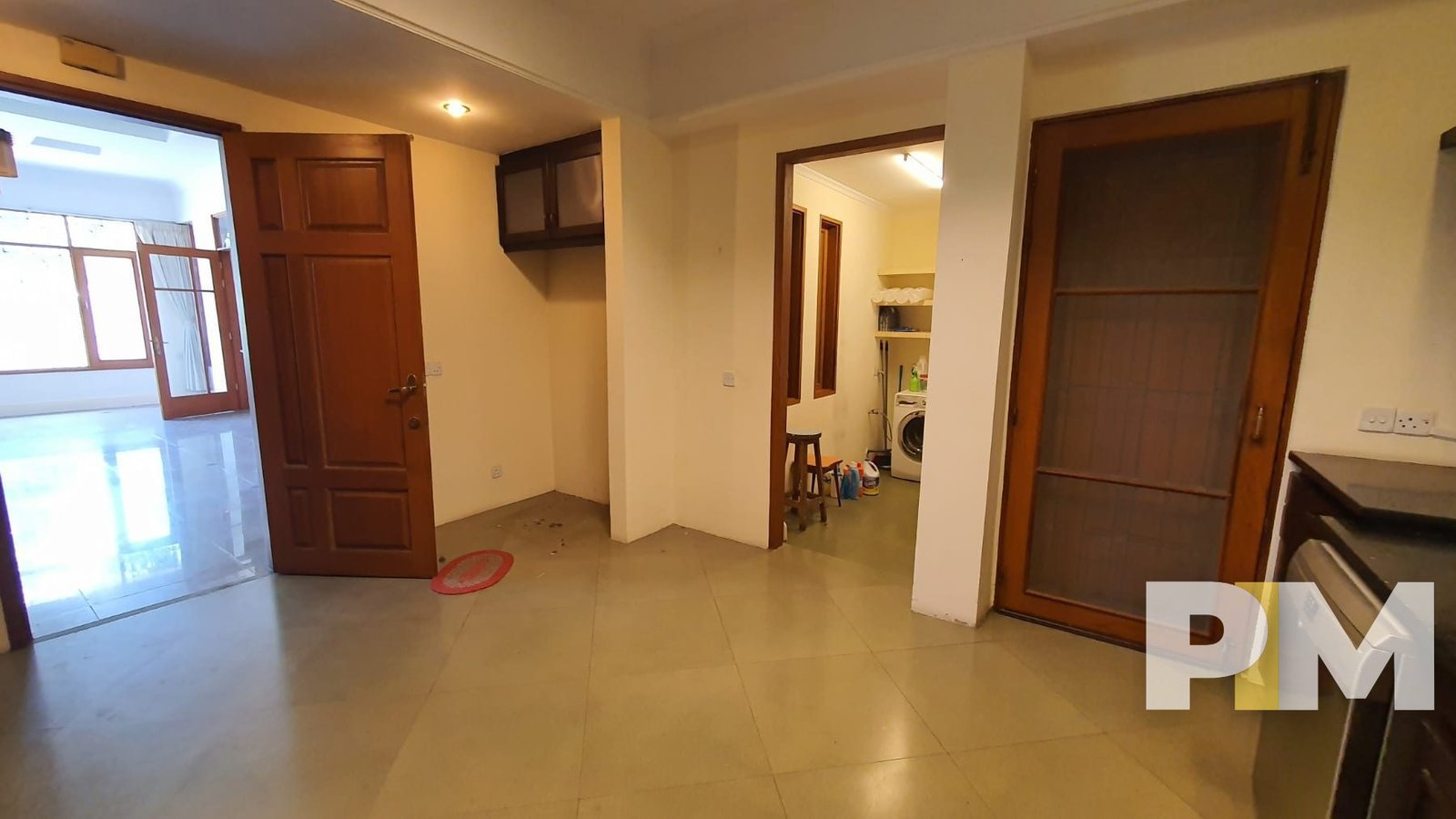 room with laundry space - Yangon Real Estate
