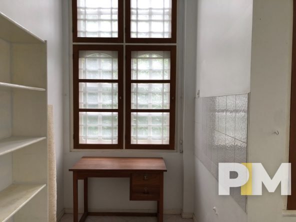 room with shelf - properties in Yangon