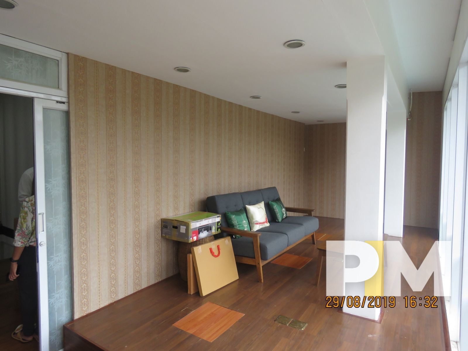 room with sofa - Yangon Property