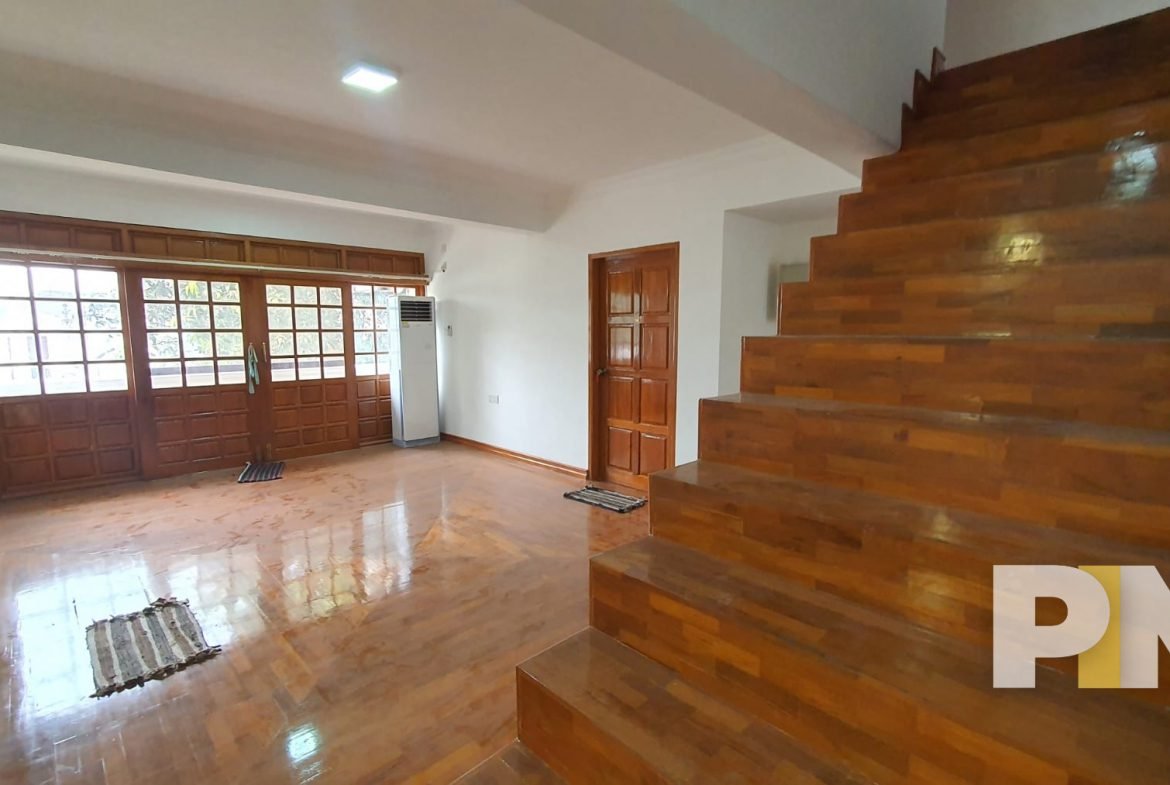 room with staircase - Yangon Property