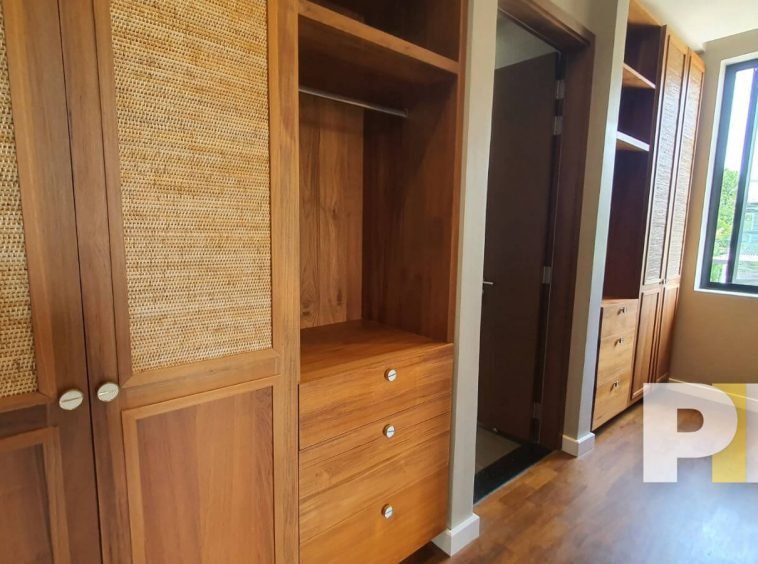 room with wardrobes - property in Myanmar