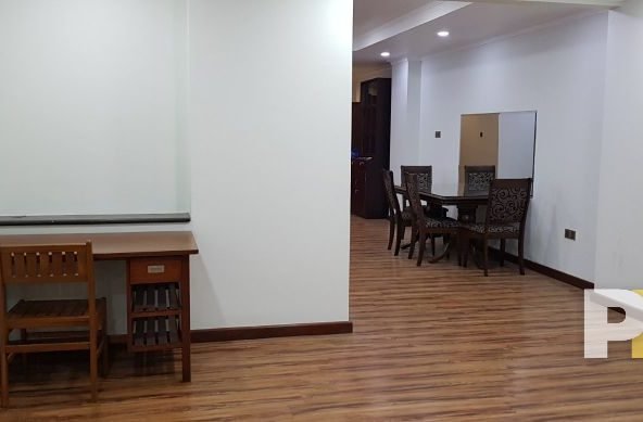 room with working desk - property in Myanmar