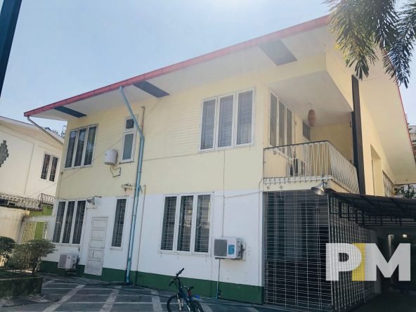 side view of the house - property in Yangon