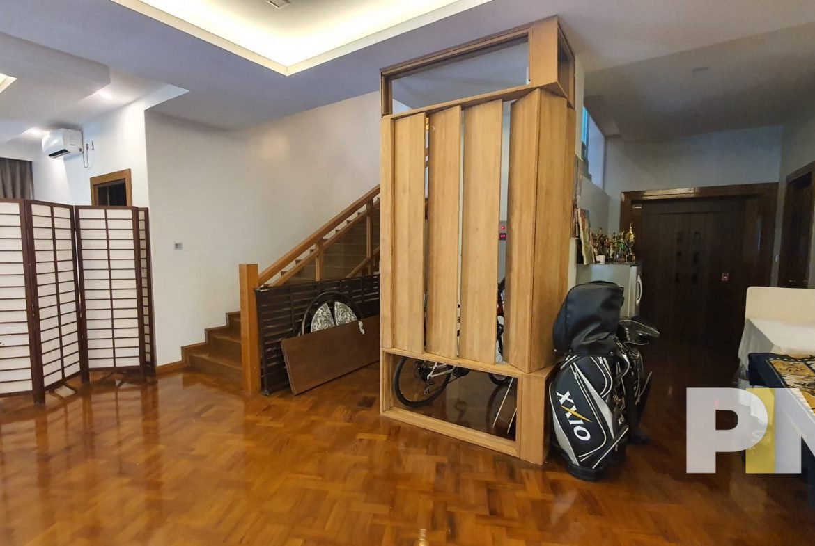storage space and stair - property in Yangon