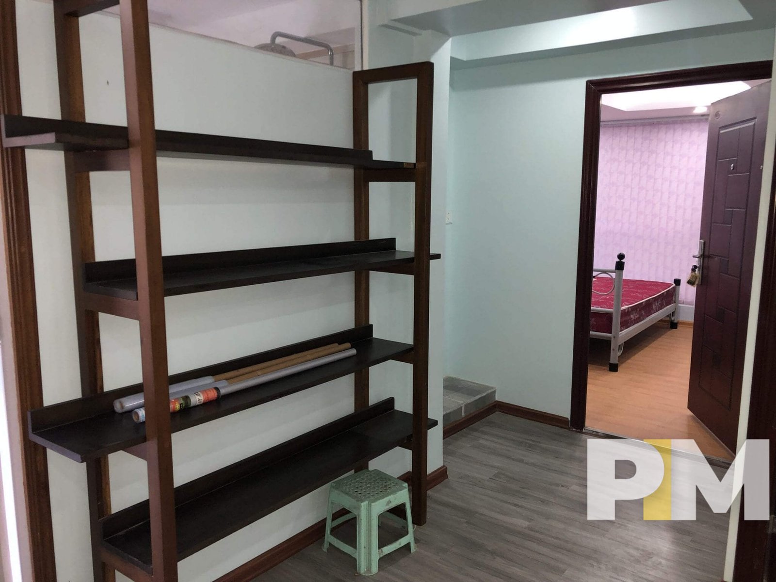 storage space with shelf - Yangon Real Estate