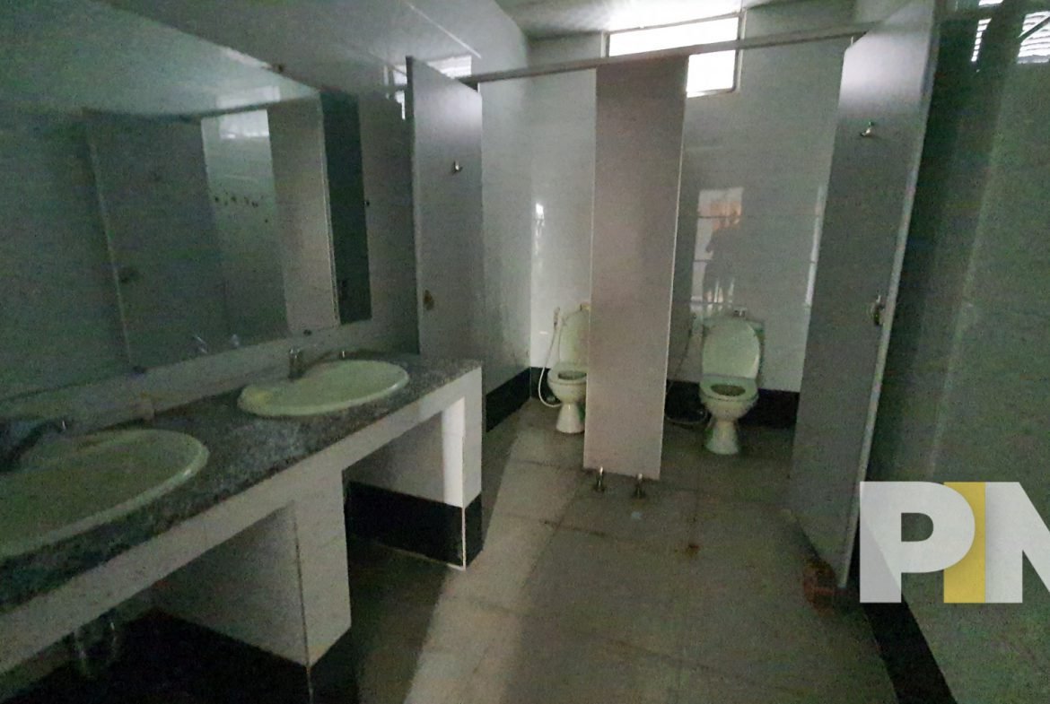 toilet with seperate doors - Home Rental Yangon