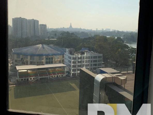 view from Condo - Condo for rent in Mingalar Taung Nyunt