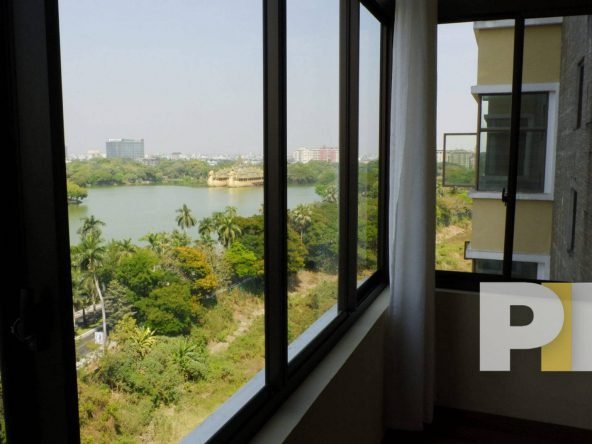 view from Condo - Rent in Yangon