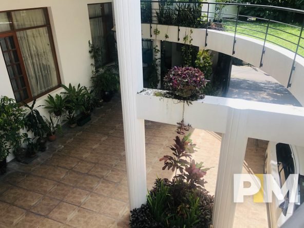 view from balcony garden - Myanmar Property