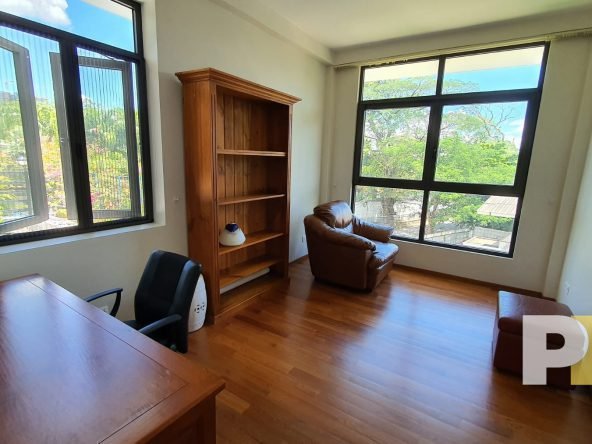 working space with shelf - properties in Yangon