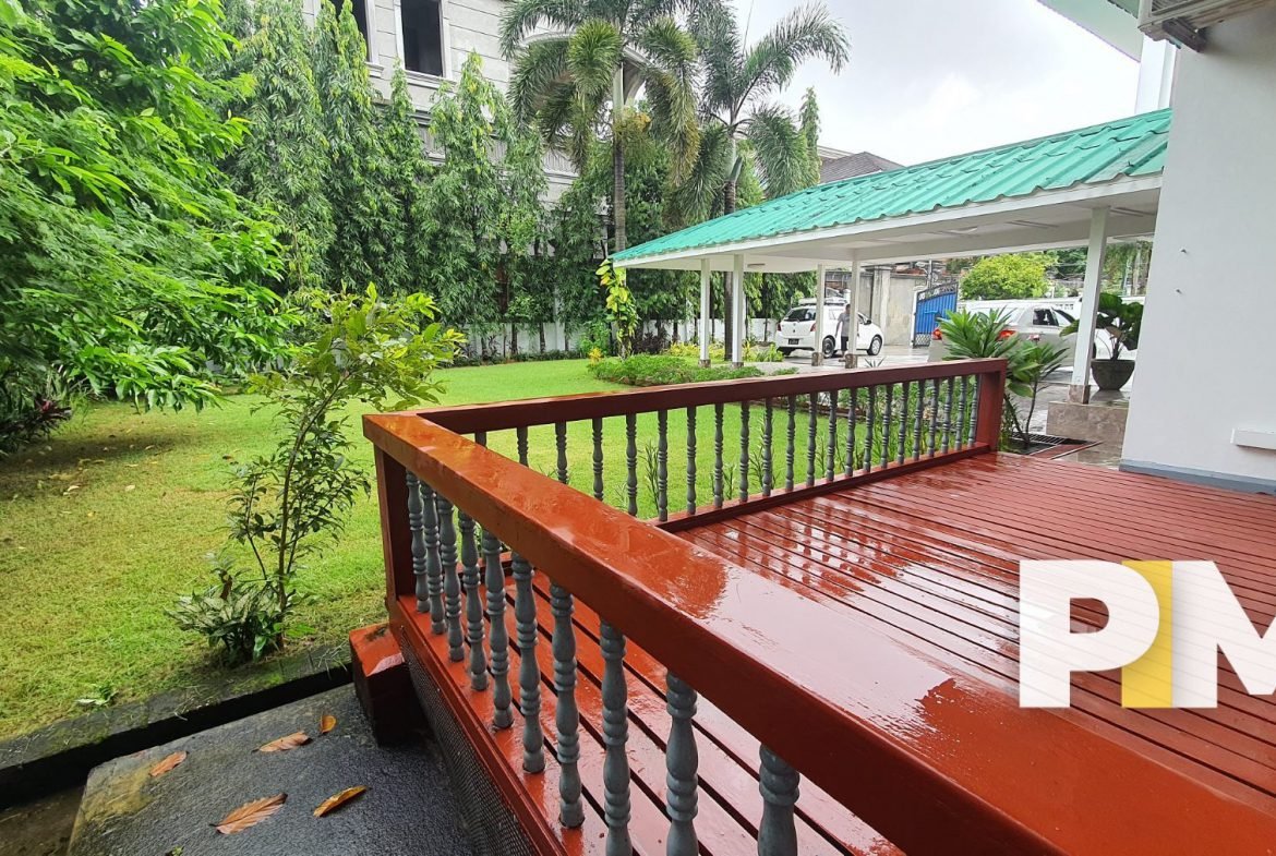 Balcony area - Myanmar Real Estate