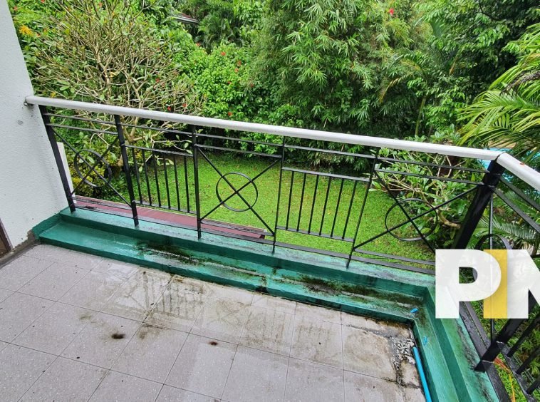 Balcony area - Real Estate in Yangon